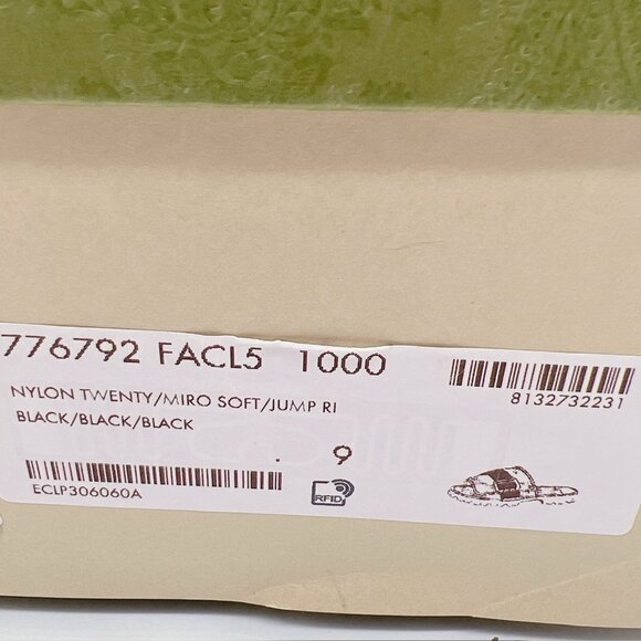 GUCCI Mens GG LOGO Quilted Buckle Black Slides Sandals 776792 Mens UK 9 US 9.5 - Picture 14 of 14